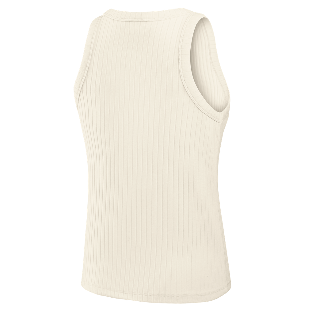 Baltimore Ravens Fanatics Women's Star Play Tri-Blend Ribbed Tank Top - Cream
